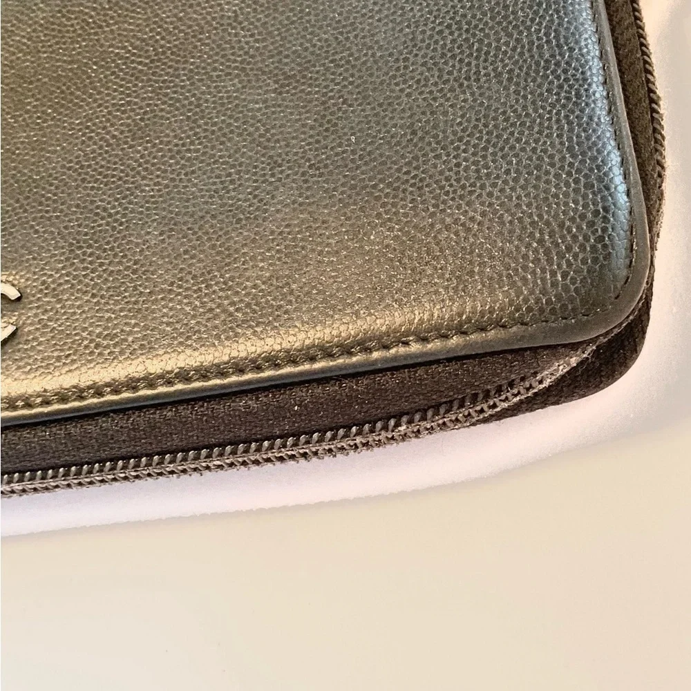 Chanel Black Leather Wallet